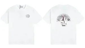 Stone Island Compass Logo T-Shirt White - 4