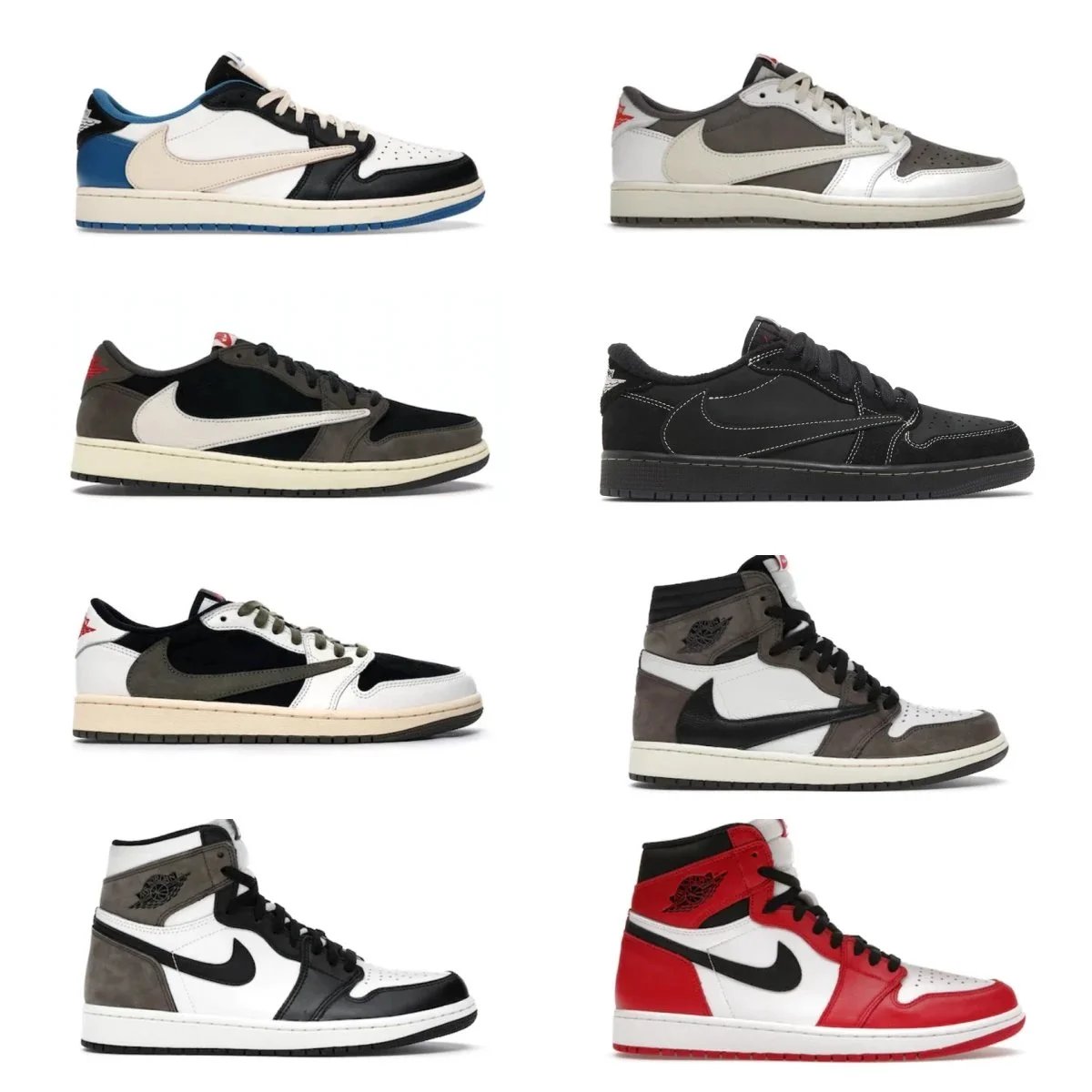Nike Air Jordan 1 Low & High Sneakers