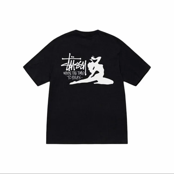 Stüssy Beetle Print White T-Shirt - 12