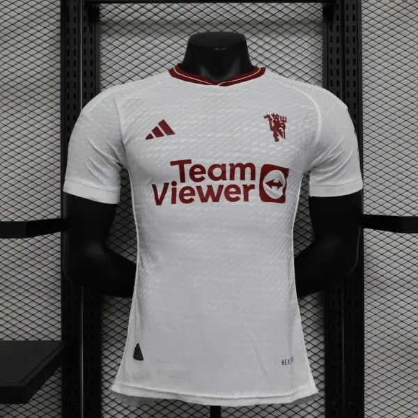 Adidas Manchester United 2024-25 Away Jersey White - 1