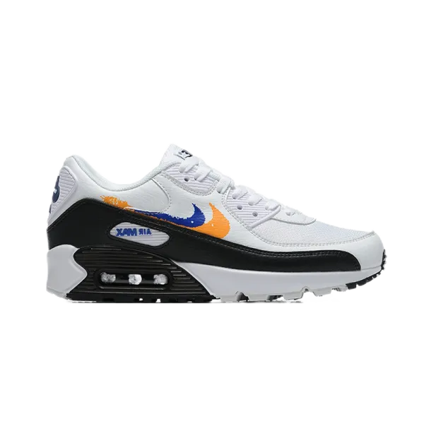 Nike Air Max 90 White Red Blue Sneakers - 14