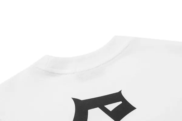 Mixed Emotion Mixed Emotion Graphic Rhinestone T-Shirt White - 13