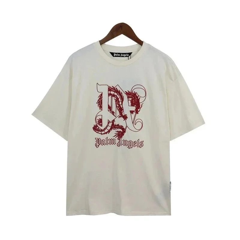 Palm Angels Teddy Bear Graphic White T-Shirt - 5