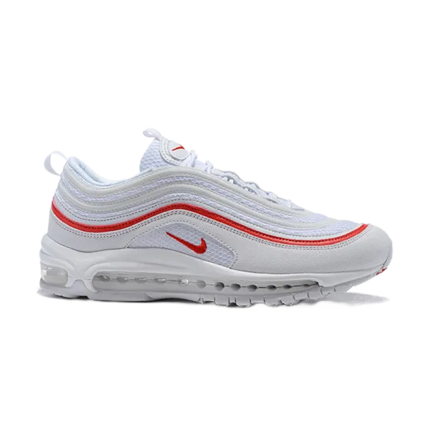 Nike Air Max 97 White/Red Sneakers - 21