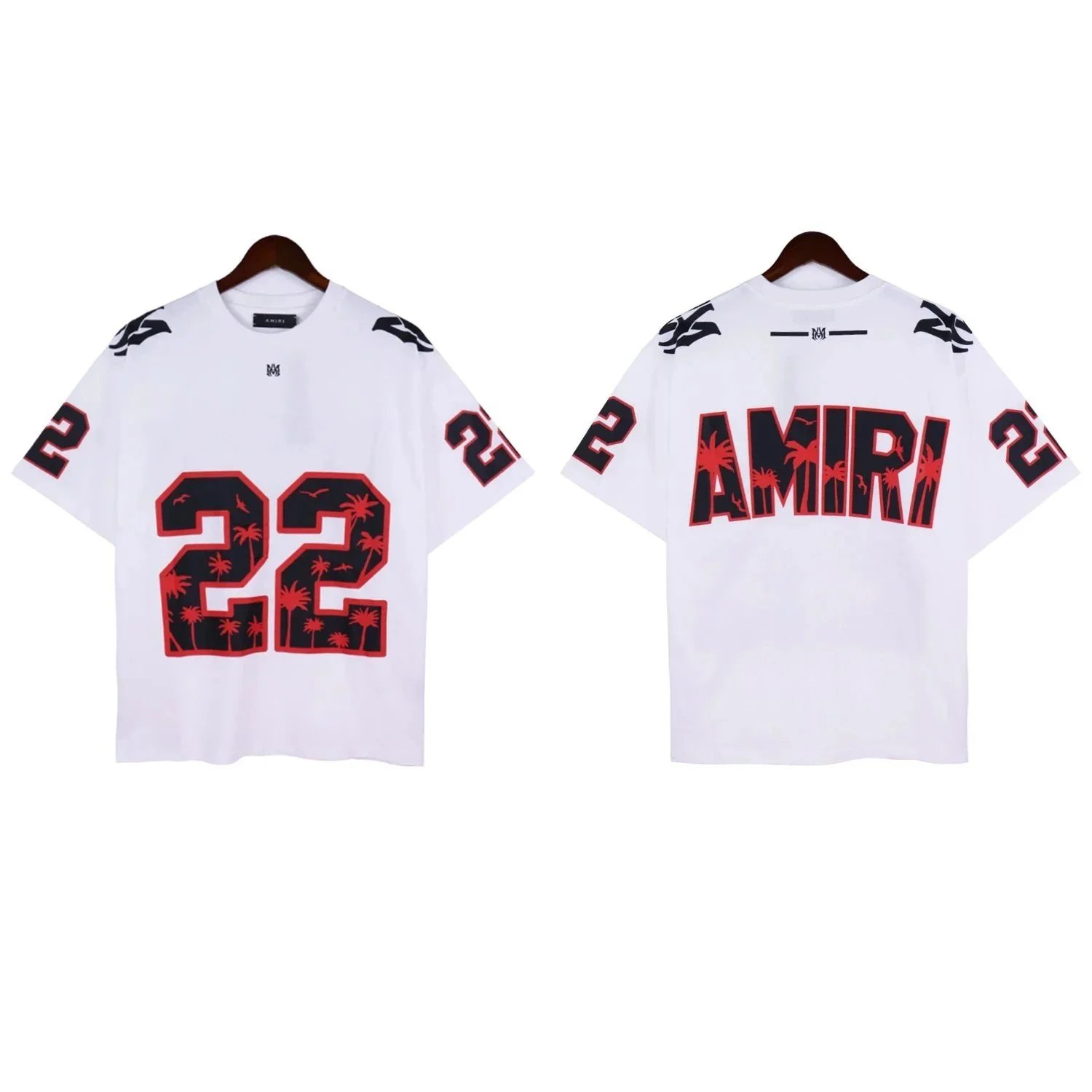 Amiri Football Jersey White T-Shirt - 11