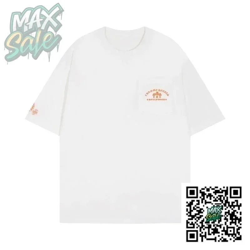 MAX Sale Pocket Tee White T-Shirt - 1