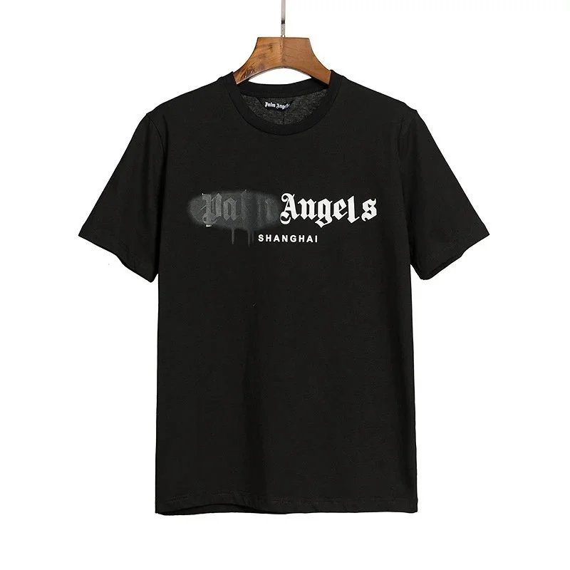Palm Angels Angels Shanghai Black T-Shirt