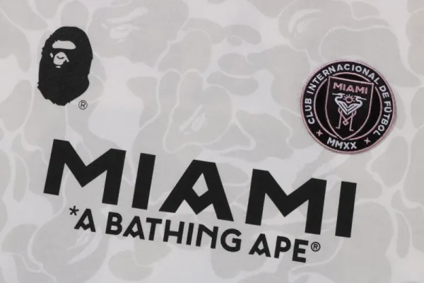 A Bathing Ape x Inter Miami CF Pink Camo Jersey T-Shirt - 31