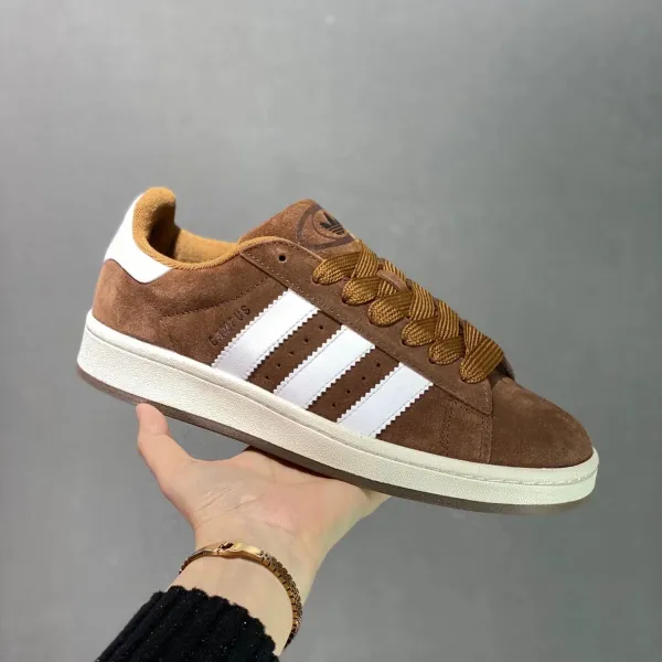 Adidas Originals Campus Brown Suede Sneakers - 1