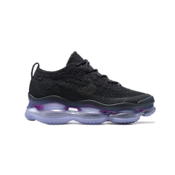 Nike Air VaporMax Plus Black Purple Transparent Sneakers - 1