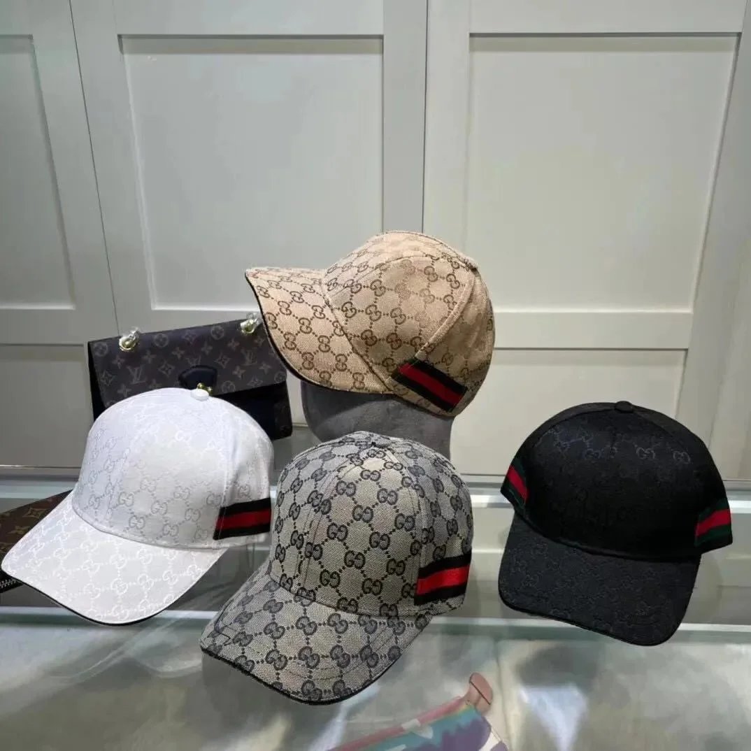 Gucci GG Monogram White Baseball Cap - 6