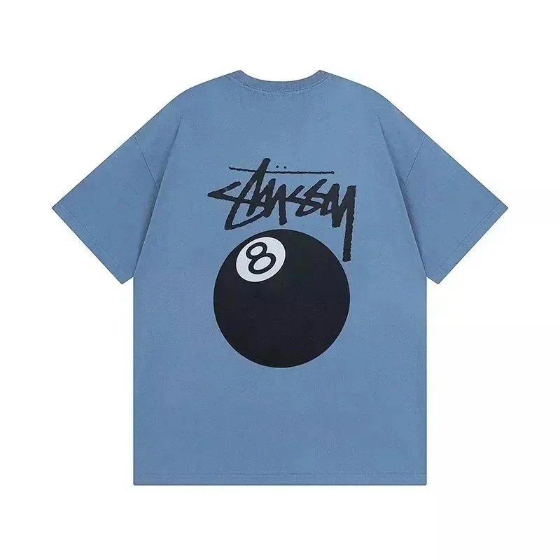 Stüssy Classic Logo Black T-Shirt - 9