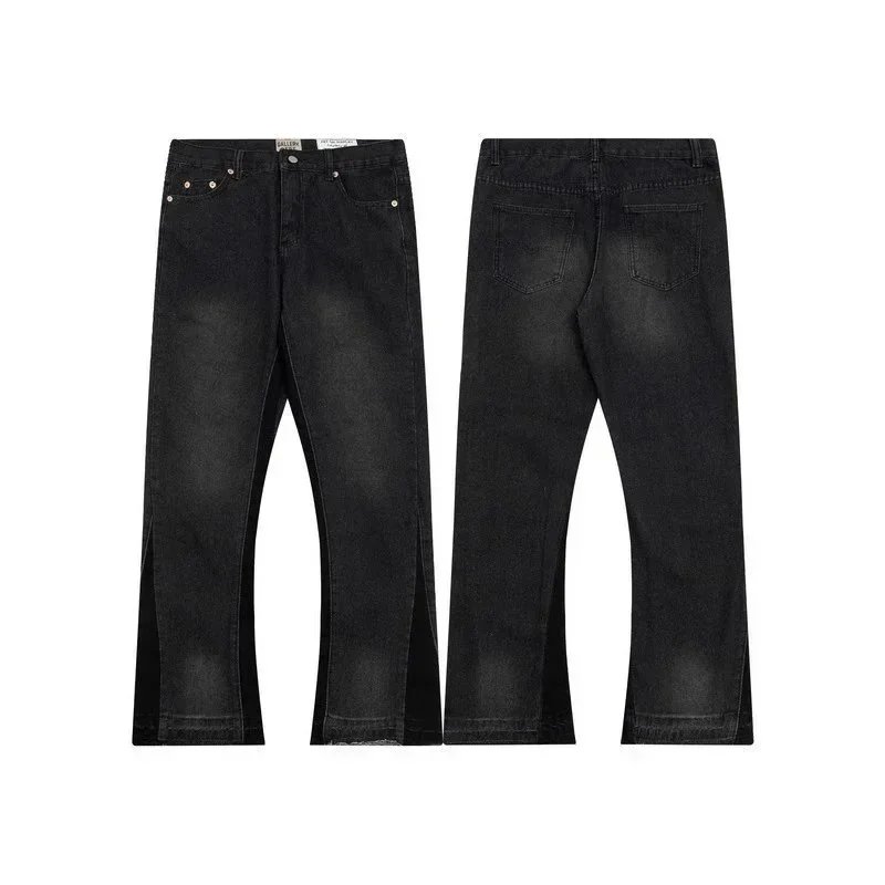 Gallery Dept. Distressed Gradient Denim Shorts - 4