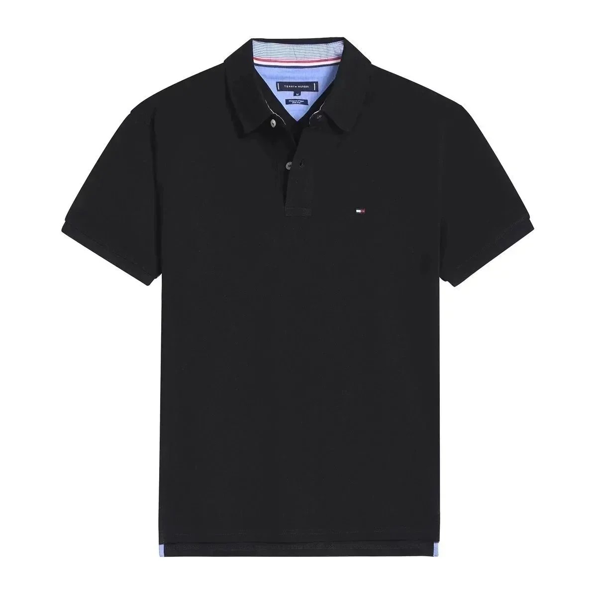 Tommy Hilfiger Tommy Hilfiger Black Polo Shirt Black