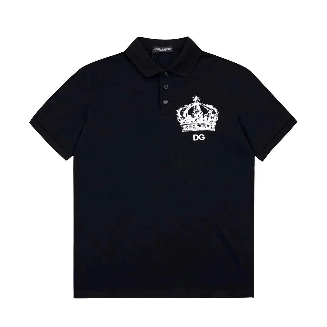 Dolce & Gabbana Heart DG Logo White Polo Shirt - 9