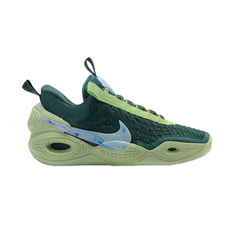 Nike Zoom GT Cut 2 Blue Multicolor Basketball Shoes - 5