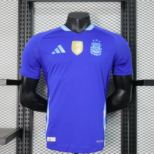 Adidas Argentina 2022 FIFA World Cup Champions Away Jersey Blue - 1