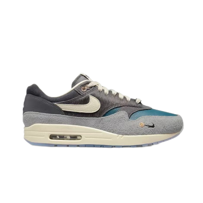 Nike Air Max 1 Wave Blue White Sneakers - 5