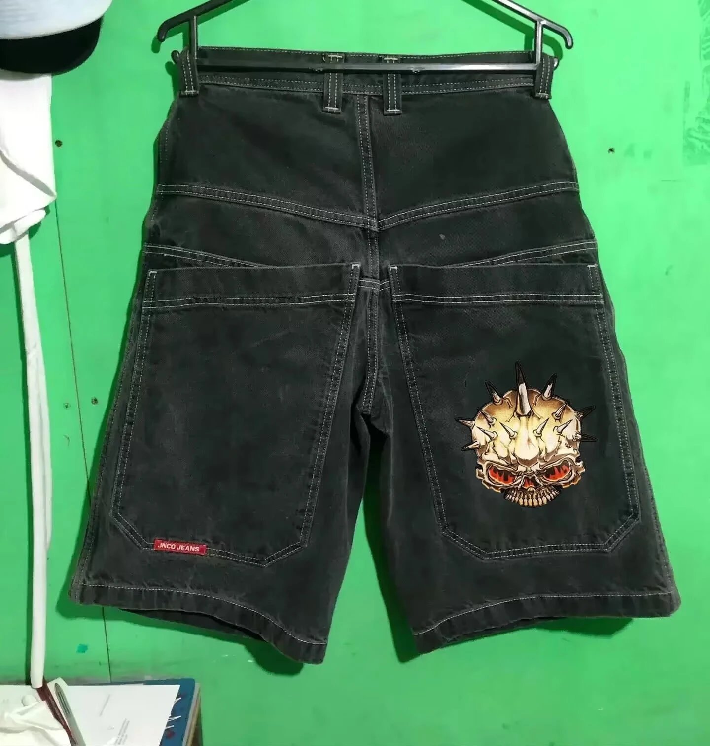 GRA White Denim Shorts - 24