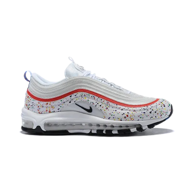 Nike Air Max 97 White/Red Sneakers - 13
