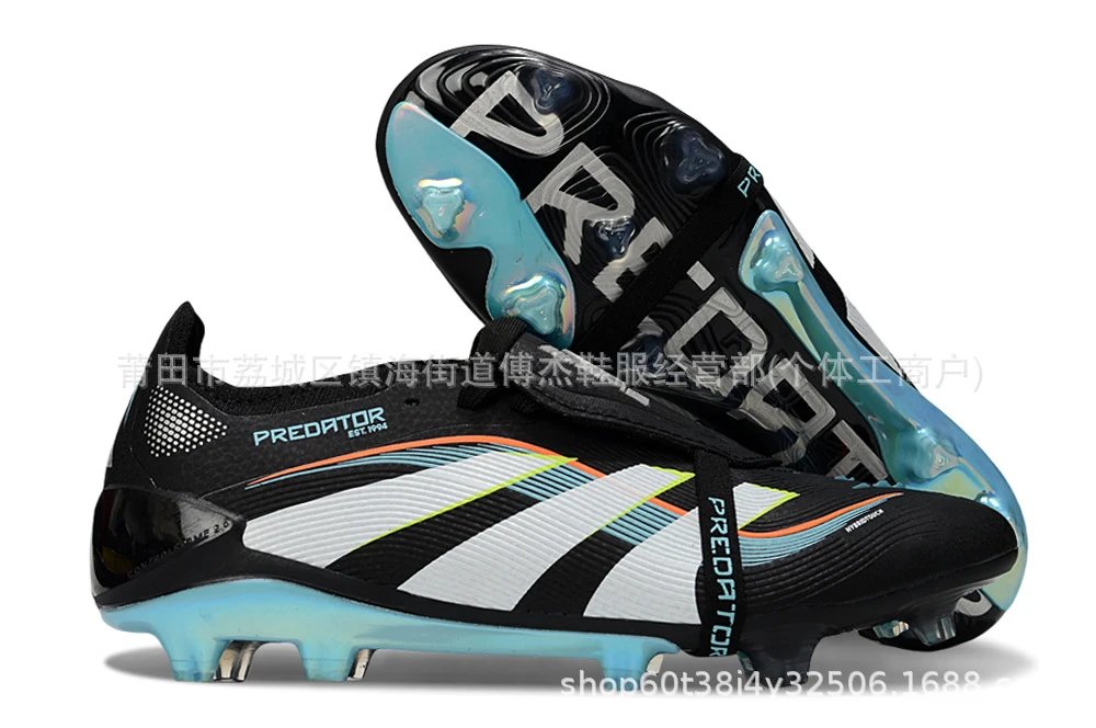 Adidas Predator Edge Silver Pink Football Cleats Running Shoes - 14