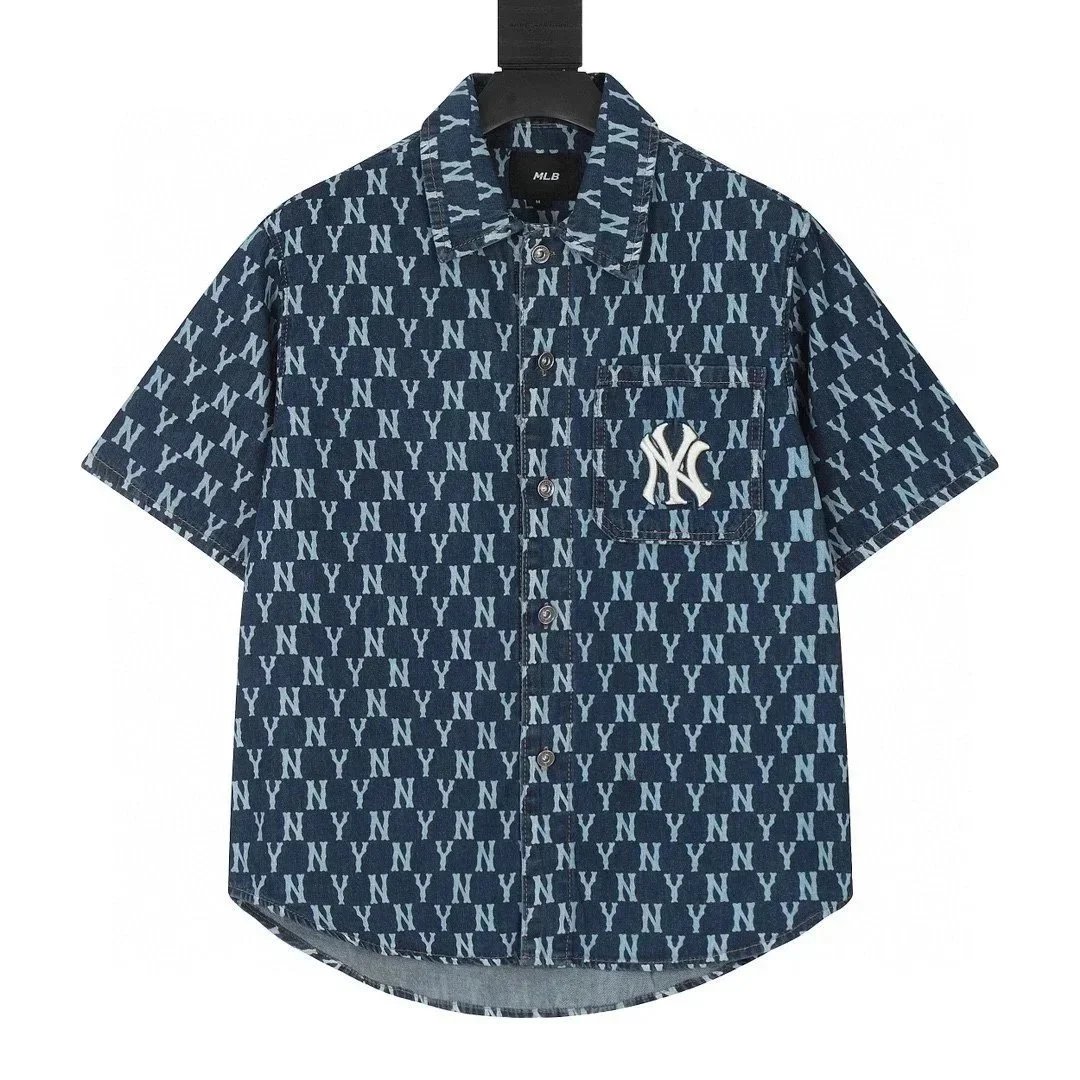 MLB New York Yankees Pocket Logo Shirt Black - 11