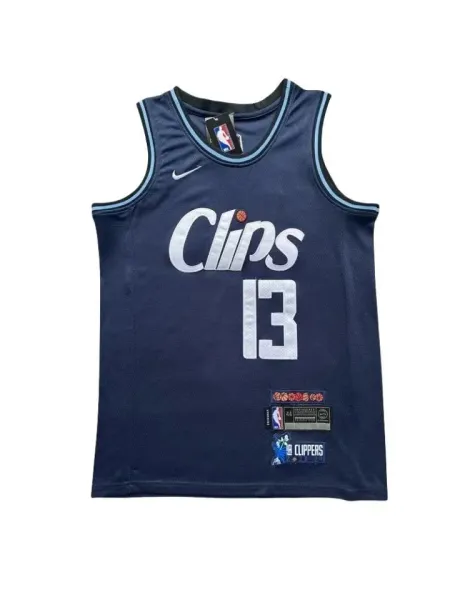 Nike NBA Los Angeles Clippers City Edition Jersey Navy - 1