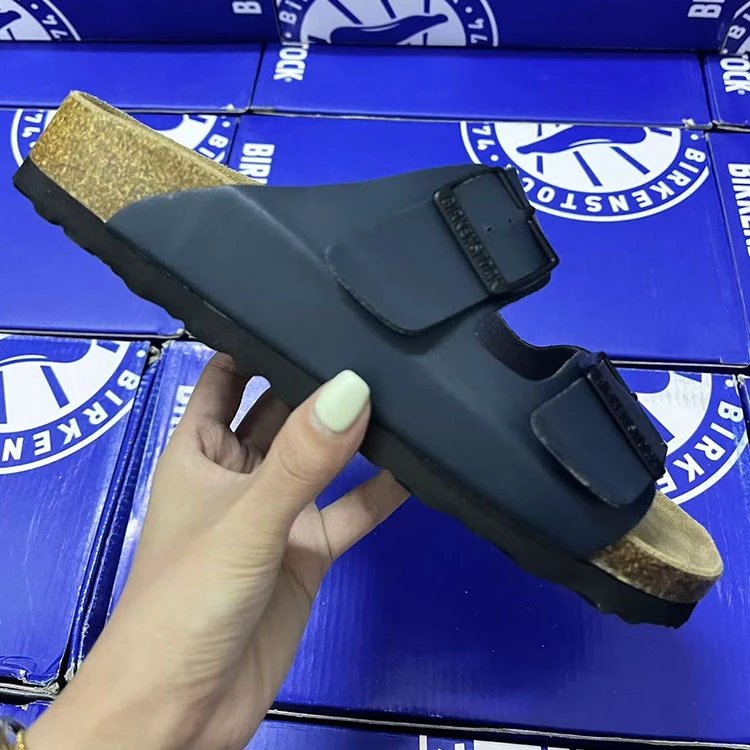 Birkenstock Birkenstock Arizona Sandals in Navy Blue Navy