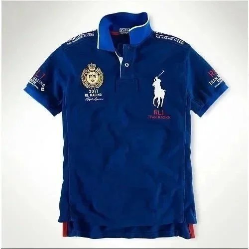 Ralph Lauren RL Racing 2011 Polo Shirt Navy Blue Polo-Shirt - 1