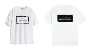 Stone Island Compass Logo T-Shirt White - 11