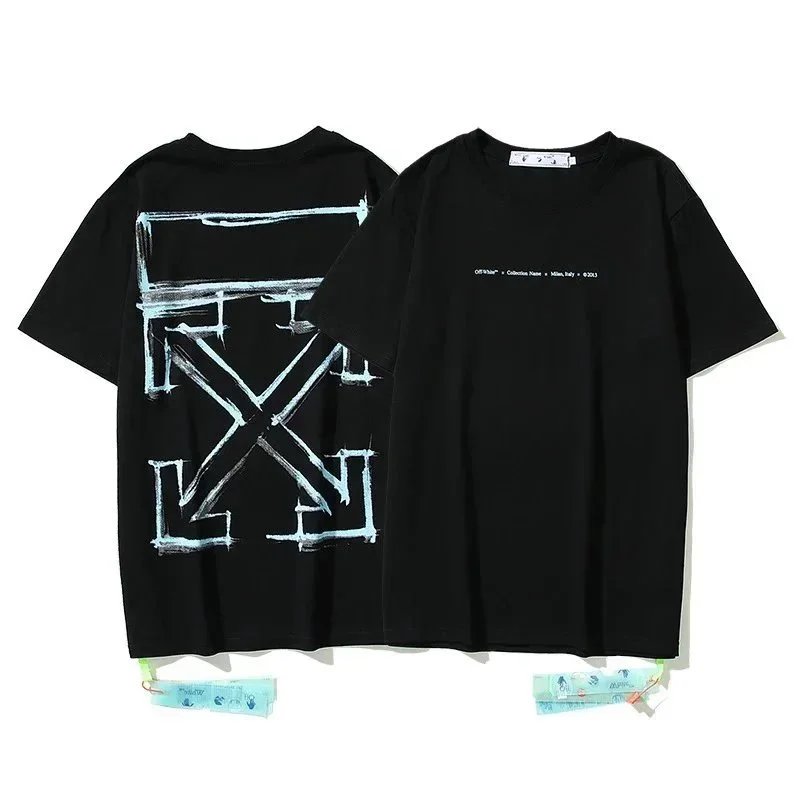 Off-White Industrial Arrow Print Black T-Shirt - 1