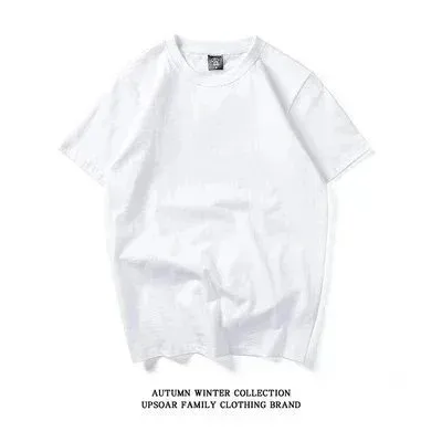 Upsoar Family Clothing Brand Autumn Winter Collection Plain White T-Shirt - 1