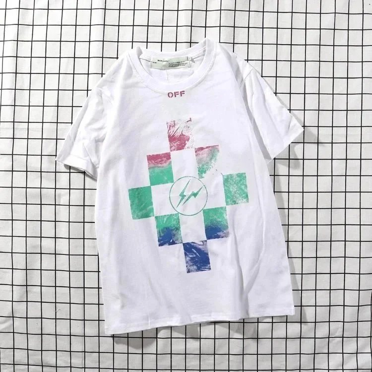 Off-White Arrow Print T-Shirt Black and White - 4