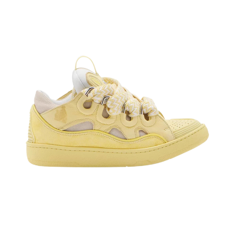 Maison Margiela Tabi Sneaker Yellow Leather Sneakers