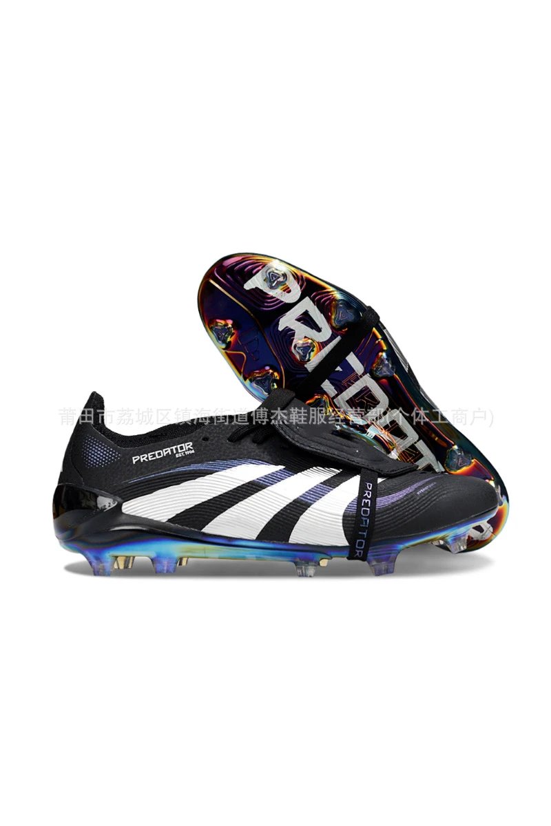 Adidas Predator Edge Silver Pink Football Cleats Running Shoes - 3