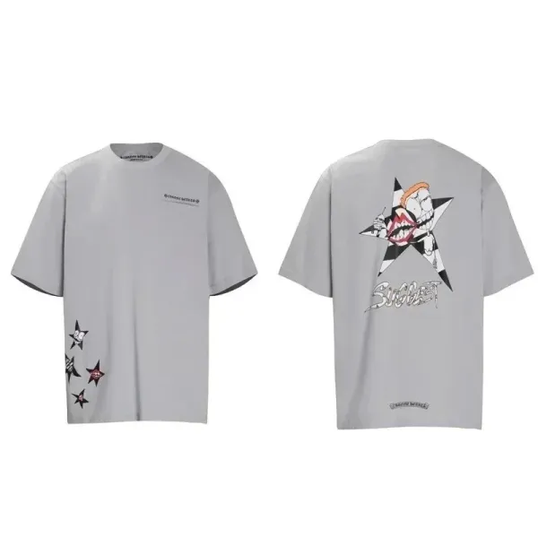 Gallery Dept. Checkered Mouth Red T-Shirt - 11