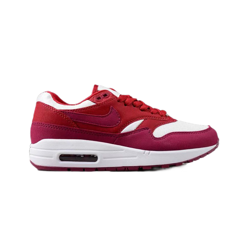 Nike Air Max 1 Red and White Sneakers - 1
