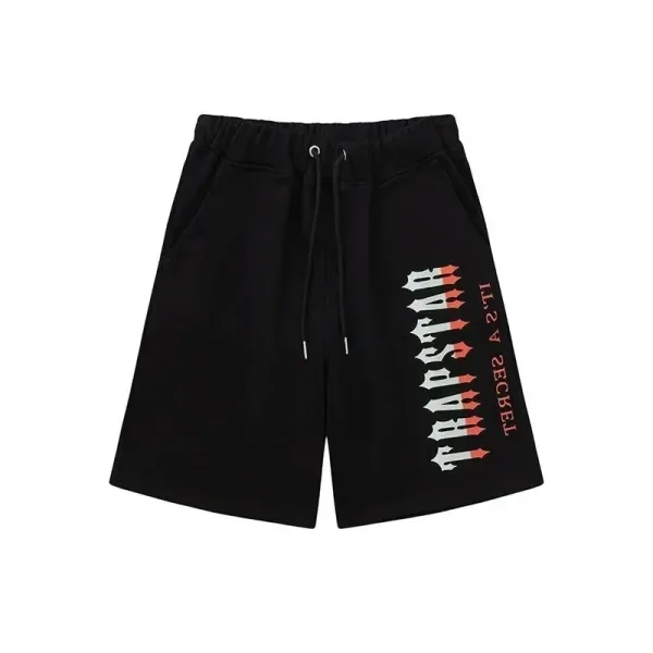 Trapstar It's A Secret Graphic Shorts Black - 1