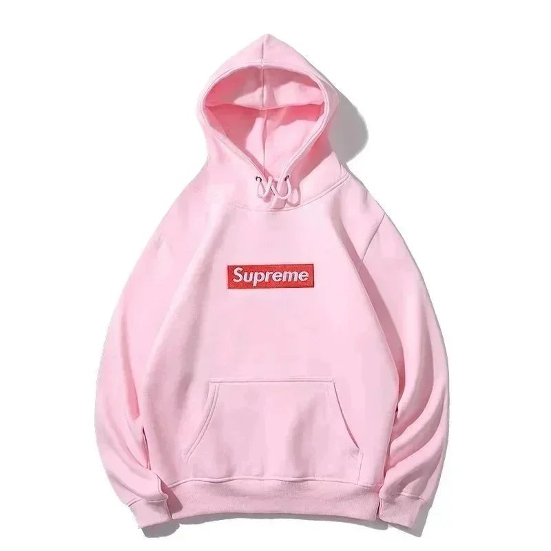 Supreme Box Logo Hoodie Pink Hoodies