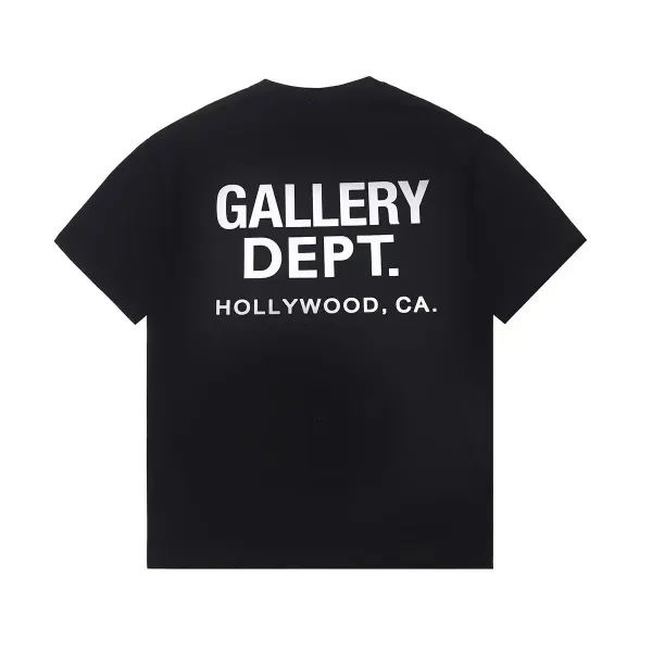 Gallery Dept. Back Print Black T-Shirt - 1