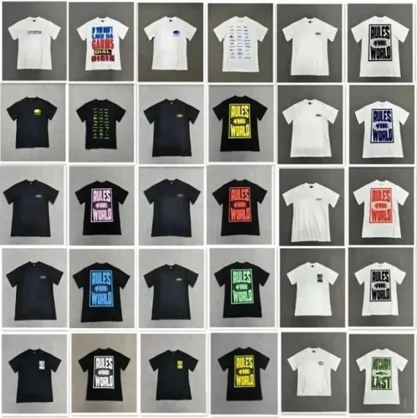 Off-White Rules The World Graphic Print White T-Shirt - 2