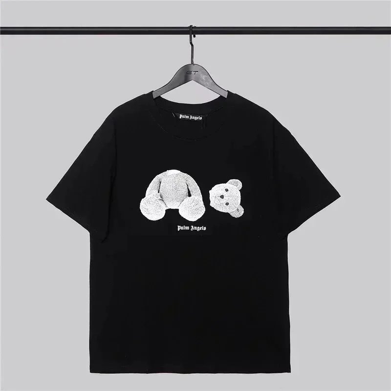 Palm Angels Gothic Logo Oversized T-Shirt White - 9