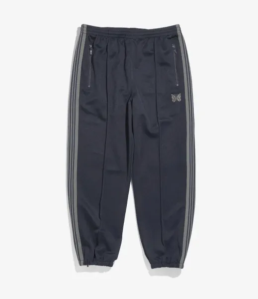Adidas Originals Track Pants Navy with Gray Stripes - 1