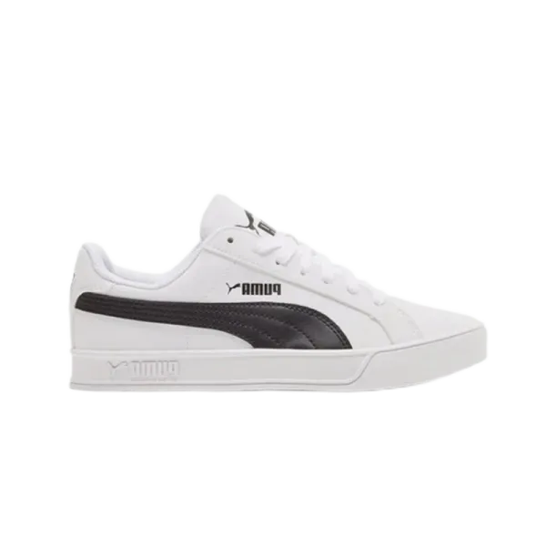 Puma Amuq White and Black Casual Sneakers - 2