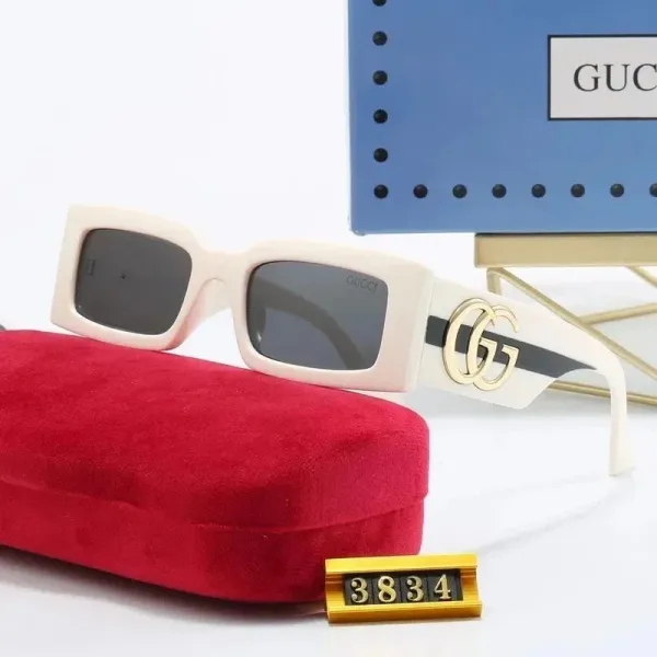 Gucci GG0941S White Acetate Square Sunglasses - 1