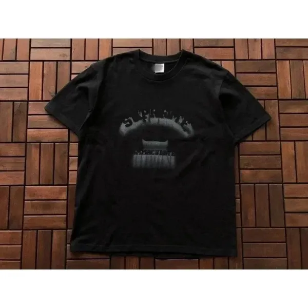Supreme Arc Logo Black T-Shirt - 1