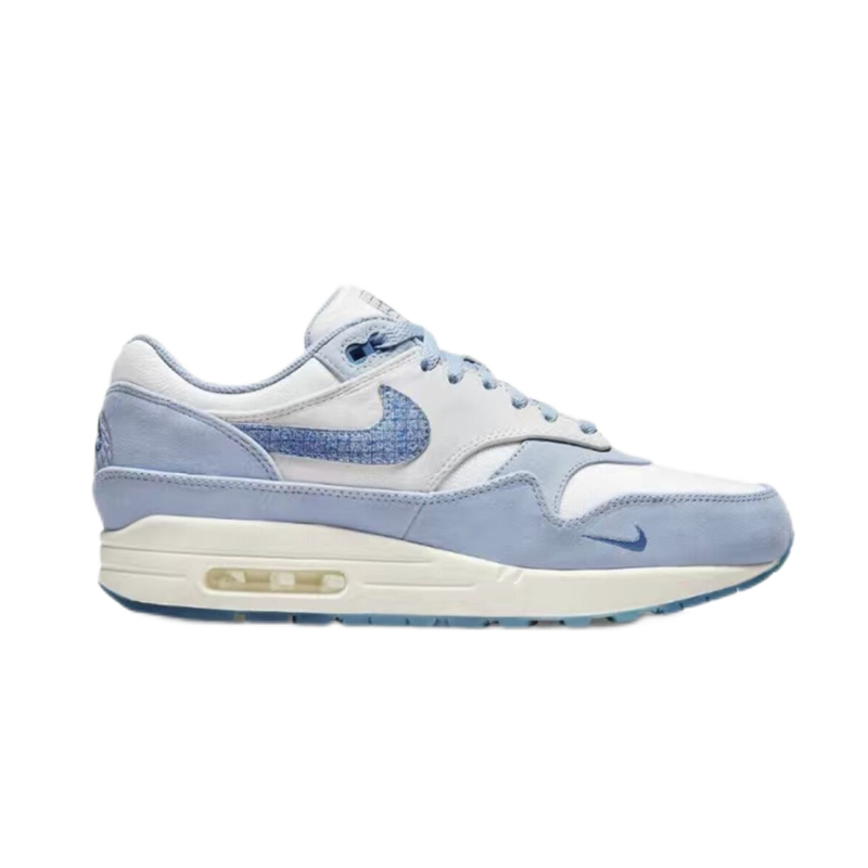Nike Air Max 1 Wave Blue White Sneakers - 11