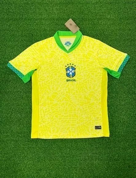 Nike Brazil National Team 2022 World Cup Home Jersey Yellow / Green Jersey product listing in Litbuy spreadsheet finds