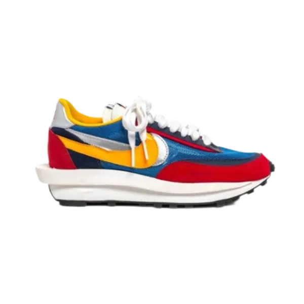 Nike x Sacai VaporWaffle Multicolor Sneakers - 1