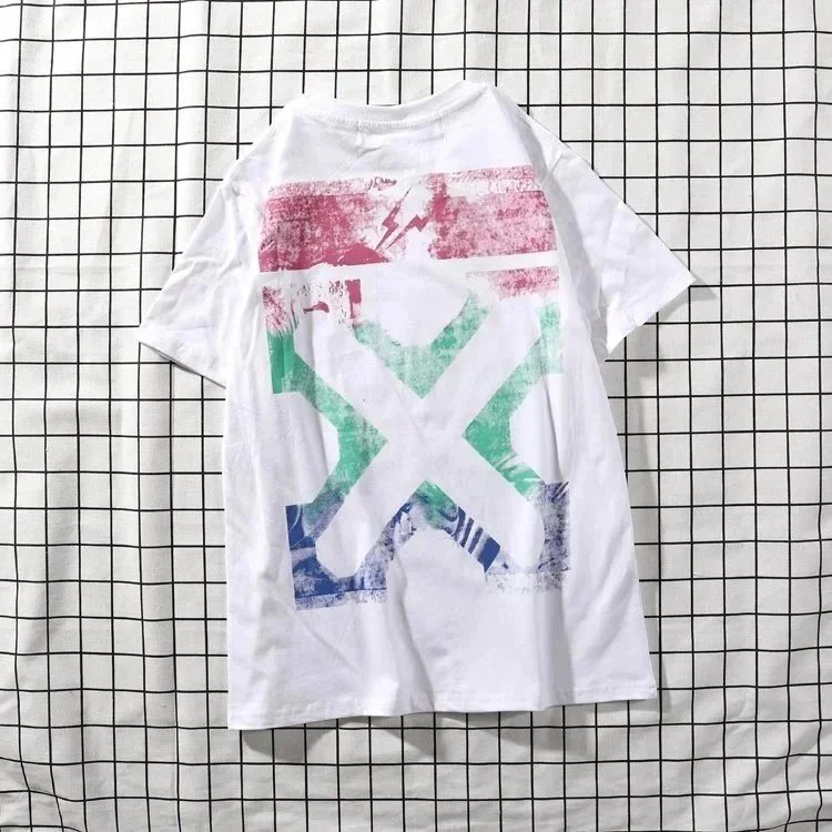Off-White Arrow Print T-Shirt Black and White - 5